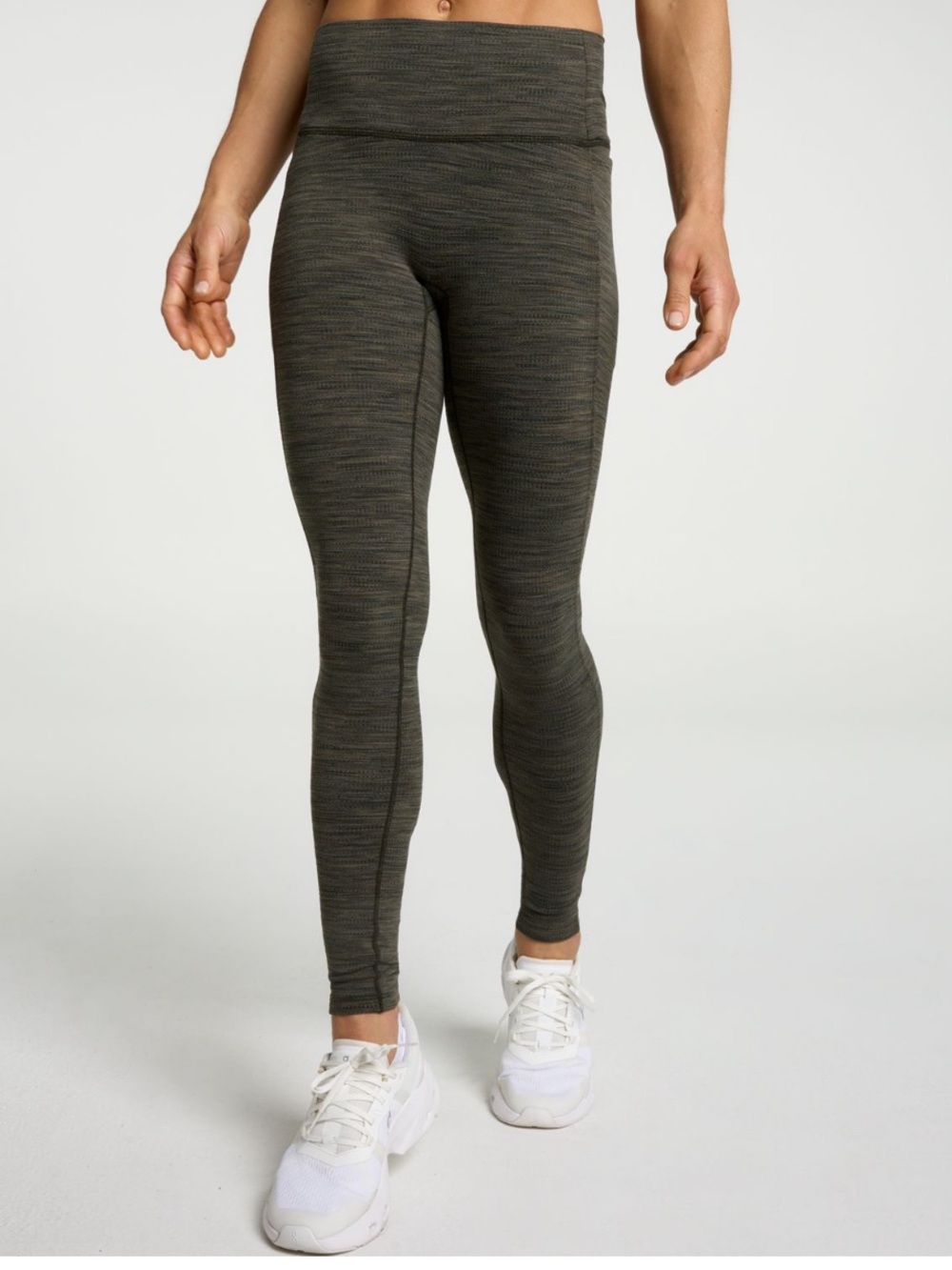 CALIA Women’s Essential High Rise Jacquard Leggings Ivy Green Multi Size XL NEW